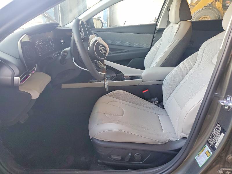 2025 Hyundai Elantra VIN KMHLP4DG2SU069805 COPART salvage auction — FRONT END, TX - SALVAGE VEHICLE TITLE (P), sold $150 on 2026-07-24 (photo 7)
