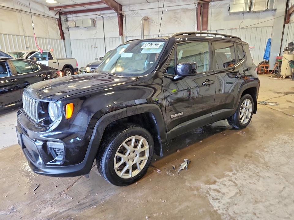 2020 Jeep Renegade VIN ZACNJBBB4LPL14694 COPART salvage auction — HAIL, Wi - Salvage - Multiple Brands, sold $2,950 on 2026-08-03 (photo 1)