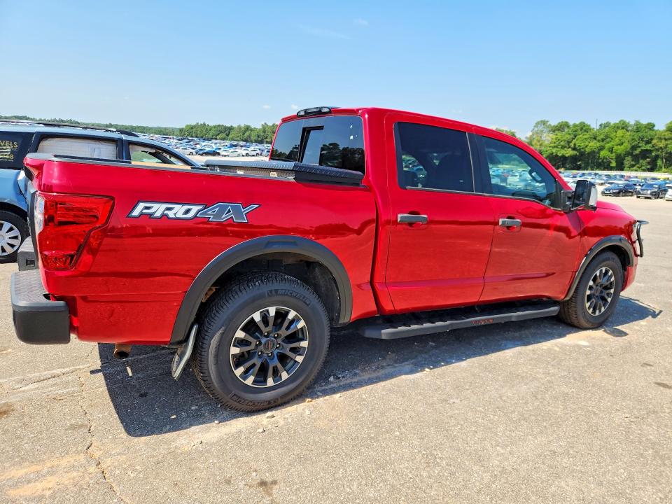 2021 Nissan TITAN VIN 1N6AA1ED0MN503407 COPART salvage auction — MECHANICAL, Al - Certificate Of Title, sold $7,100 on 2026-07-27 (photo 3)
