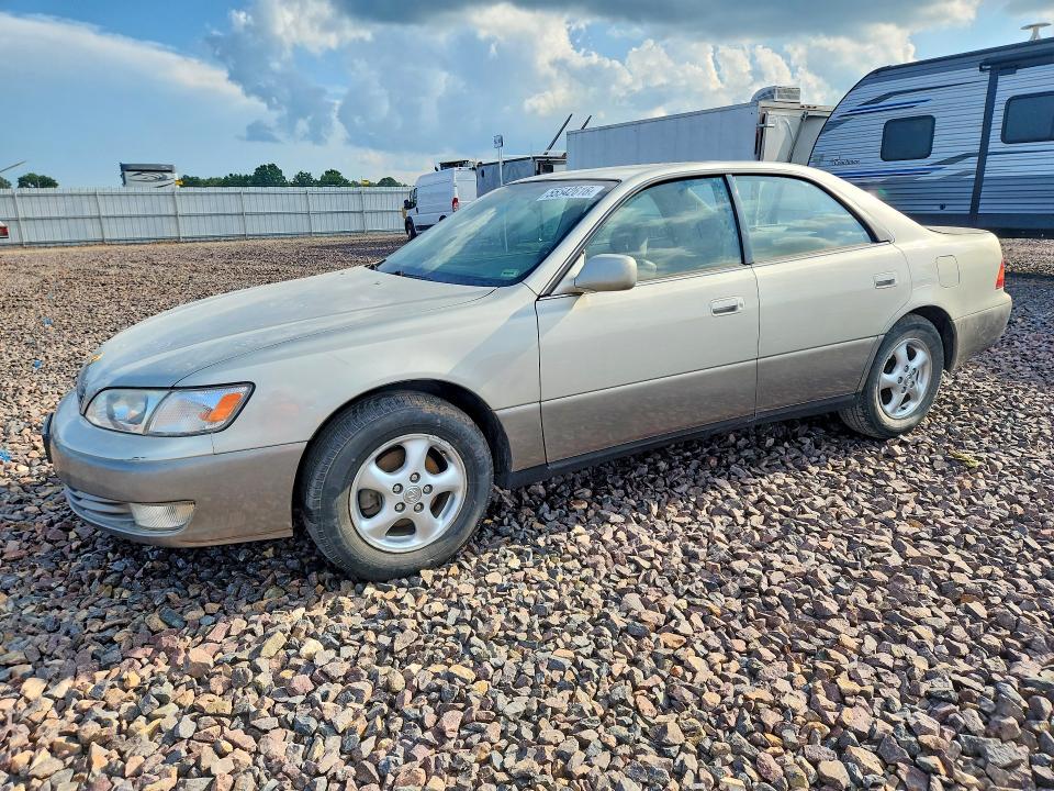 1999 Lexus ES VIN JT8BF28G2X5058661 COPART salvage auction — HAIL, Mo - Salvage Certificate Of Title, sold $575 on 2026-07-08 (photo 1)