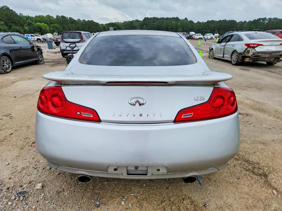 2006 Infiniti G35 VIN JNKCV54E06M717189 COPART salvage auction — FRONT END, Ms - Certificate Of Title, sold $475 on 2026-07-06 (photo 6)