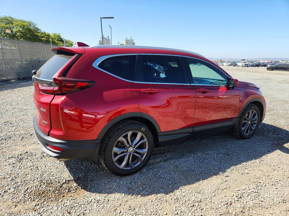 2021 Honda Cr-v VIN 2HKRW2H4XMH233403 COPART salvage auction — MINOR DENT/SCRATCHES, Salvage Title, sold $6,000 on 2026-07-24 (photo 3)