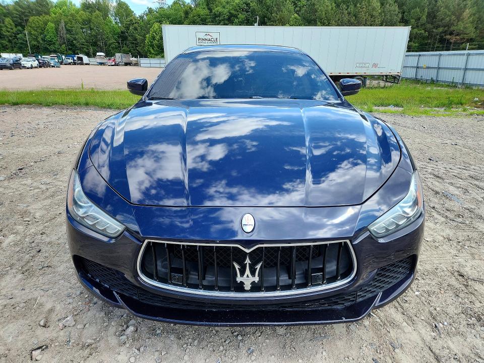 2017 Maserati Ghibli VIN ZAM57RSLXH1205243 COPART salvage auction — MINOR DENT/SCRATCHES, Va - Certificate Of Title (P), sold $8,400 on 2026-07-27 (photo 5)