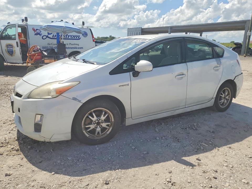 2010 Toyota Prius VIN JTDKN3DU2A0058072 COPART salvage auction — MINOR DENT/SCRATCHES, Fl - Certificate Of Title (P), sold $275 on 2026-07-28 (photo 1)