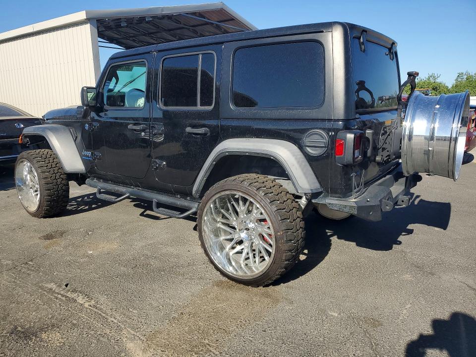 2023 Jeep Wrangler / VIN 1C4JJXN64PW652487 COPART salvage auction — FRONT END, Ca - Salvage Certificate, sold $12,800 on 2026-07-09 (photo 2)
