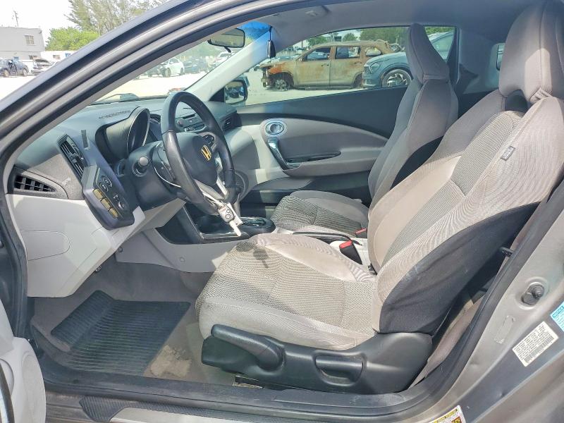 2011 Honda Cr-z VIN JHMZF1D65BS014864 COPART salvage auction — MINOR DENT/SCRATCHES, FL - CERT OF TITLE-REBUILT, sold $450 on 2026-07-17 (photo 7)