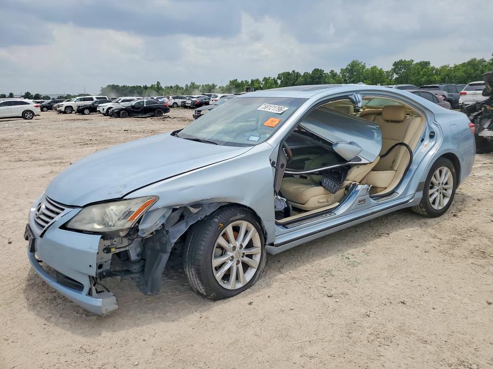 2012 Lexus VIN JTHBK1EGXC2503802 COPART salvage auction — SIDE, Tx - Salvage Vehicle Title, sold $1,250 on 2026-07-07 (photo 1)