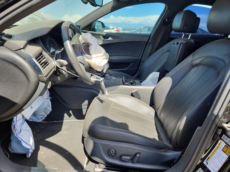 2014 Audi A6 VIN WAUHGAFC0EN113623 COPART salvage auction — FRONT END, Ca - Salvage Certificate, sold $650 on 2026-07-16 (photo 7)
