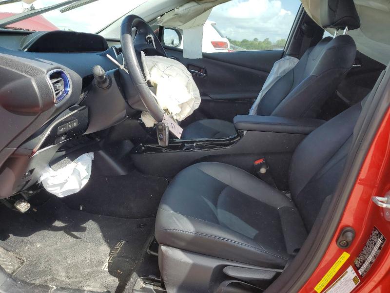 2017 Toyota Prius VIN JTDKARFU7H3537480 COPART salvage auction — FRONT END, TX - SALVAGE VEHICLE TITLE, sold $1,700 on 2026-07-27 (photo 7)