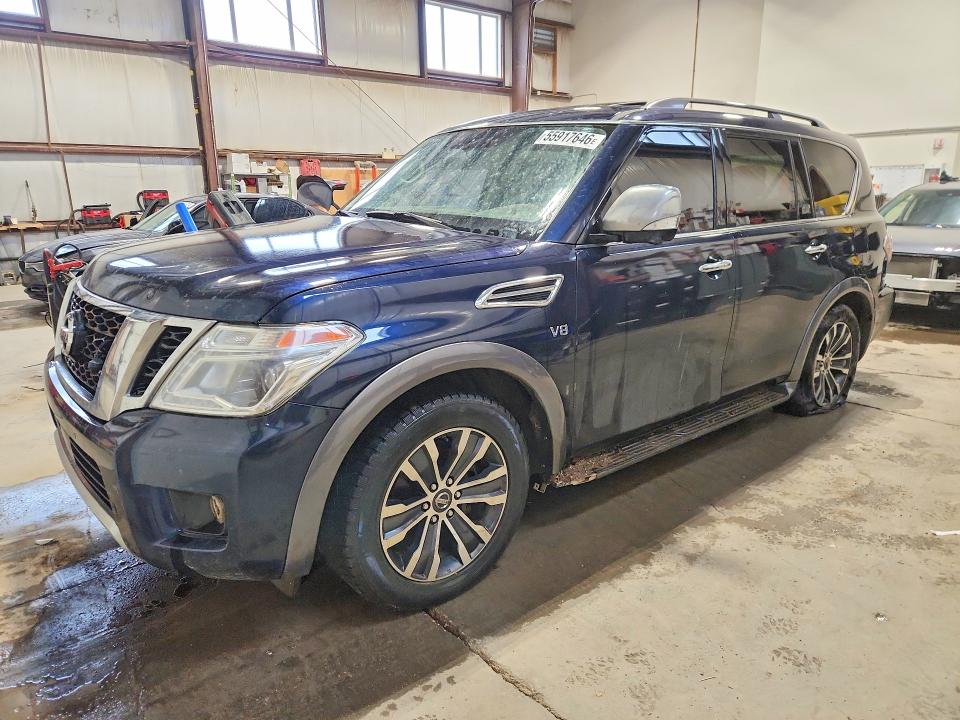 2018 Nissan VIN JN8AY2NC2J9554248 COPART salvage auction — SIDE, Ab - Bos - Active, sold $3,200 on 2026-07-09 (photo 1)