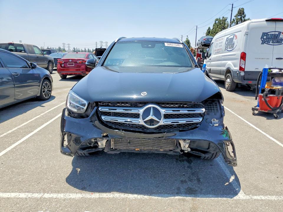 2021 Mercedes-benz VIN W1N0G8DB9MV284266 COPART salvage auction — REAR END, Ca - Salvage Certificate, sold $6,700 on 2026-07-30 (photo 5)