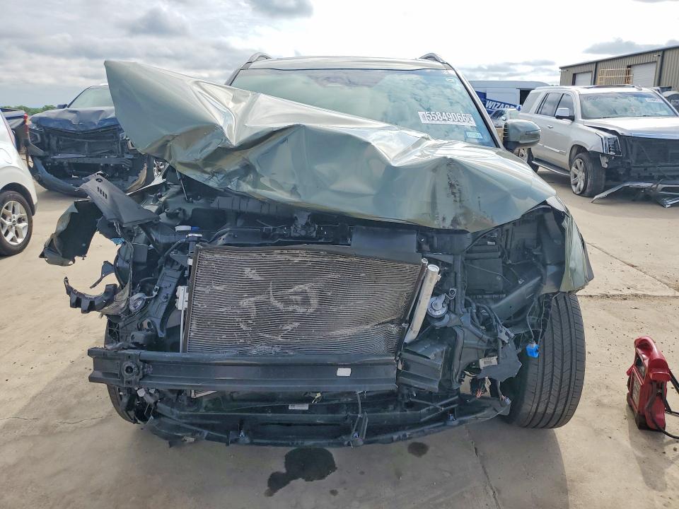 2025 Kia Telluride VIN 5XYP3DGC2SG653066 COPART salvage auction — FRONT END, Tx - Certificate Of Title, sold $12,900 on 2026-07-02 (photo 5)