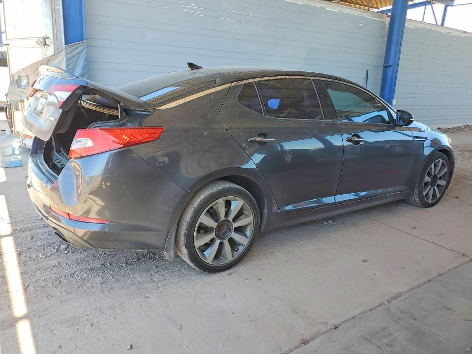 2011 Kia Optima VIN KNAGR4A64B5114214 COPART salvage auction — REAR END, Az - Cert Of Title - Salvage, sold $1,350 on 2026-07-07 (photo 3)