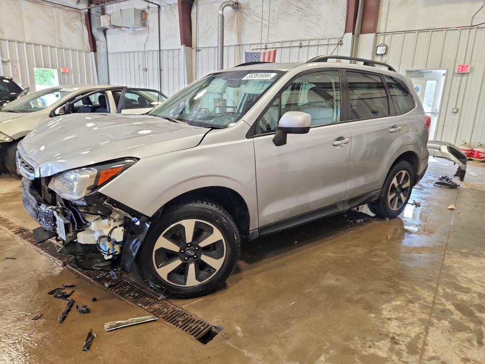 2017 Subaru Forester VIN JF2SJAEC6HH478243 COPART salvage auction — FRONT END, Wi - Certificate Of Title, sold $250 on 2026-08-03 (photo 1)