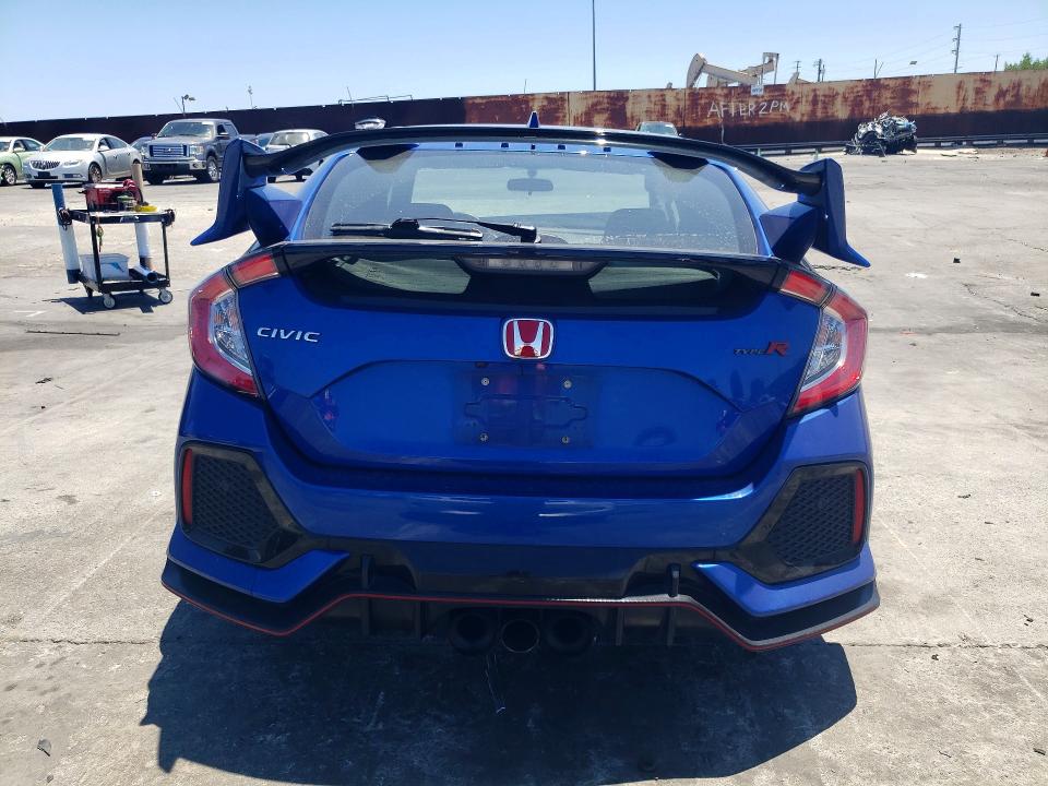 2018 Honda Civic VIN SHHFK8G70JU202392 COPART salvage auction — FRONT END, Ca - Salvage Certificate, sold $7,600 on 2026-07-06 (photo 6)