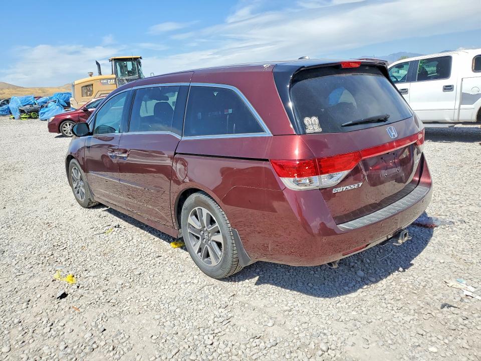 2016 Honda Odyssey VIN 5FNRL5H94GB079456 COPART salvage auction — FRONT END, Ut - Salvage Certificate, sold $3,150 on 2026-07-24 (photo 2)