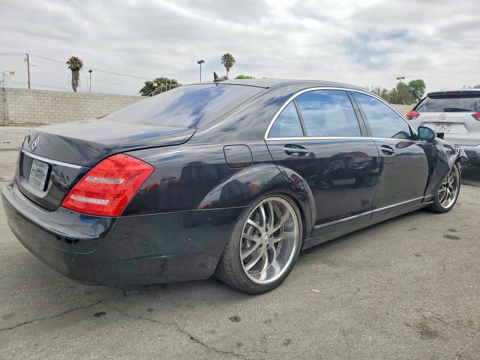 2007 Mercedes-benz S class VIN WDDNG71X27A097444 COPART salvage auction — FRONT END, CA - SALVAGE CERTIFICATE, sold $500 on 2026-07-20 (photo 3)