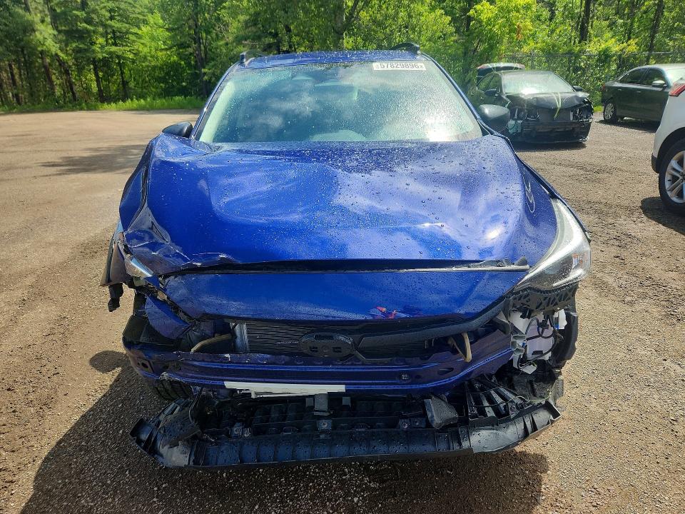 2025 Subaru Crosstrek VIN JF2GUABC3S8258843 COPART salvage auction — FRONT END, On - Permit Salvage, sold $4,150 on 2026-07-07 (photo 5)