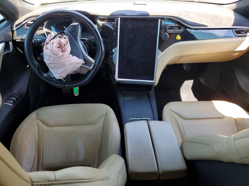 2016 Tesla Model s VIN 5YJSA1E2XGF138968 COPART salvage auction — FRONT END, Ca - Salvage Certificate, sold $2,100 on 2026-07-13 (photo 8)