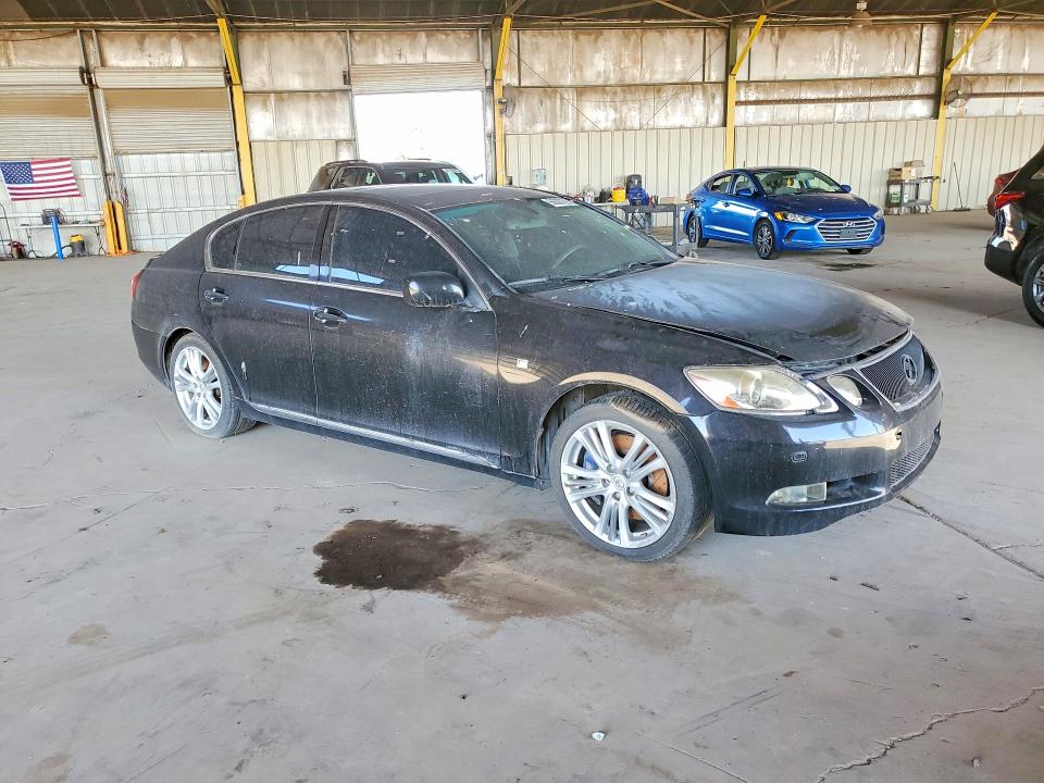2007 Lexus Gs 450h VIN JTHBC96S075001299 COPART salvage auction — NORMAL WEAR, Az - Cert Of Title-Restored Salvage, sold $350 on 2026-07-20 (photo 4)