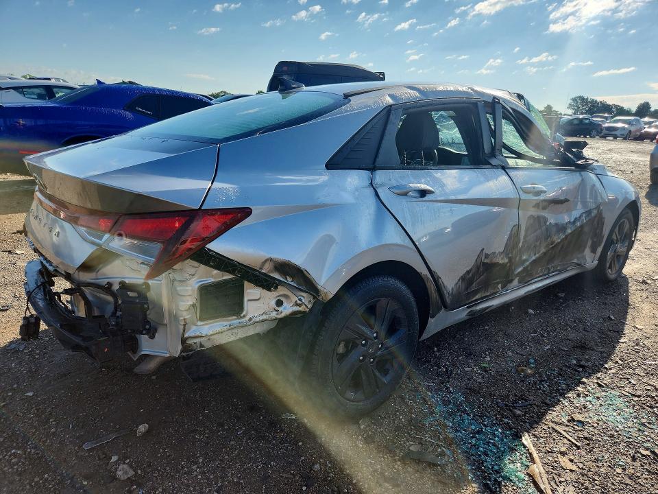 2023 Hyundai Elantra VIN 5NPLM4AG7PH099479 COPART salvage auction — ROOF, Il - Salvage Certificate, sold $250 on 2026-07-28 (photo 3)