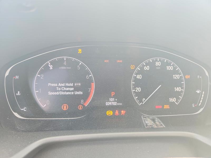 2018 Honda VIN 1HGCV1F58JA040251 COPART salvage auction — FRONT END, Al - Cert Of Title-Salvage Title, sold $3,800 on 2026-07-23 (photo 9)