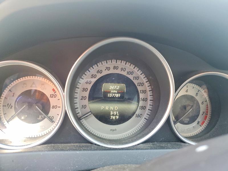 2014 Mercedes-benz C-klasse VIN WDDGF4HB4ER305701 COPART salvage auction — FRONT END, Al - Certificate Of Title, sold $325 on 2026-07-28 (photo 9)
