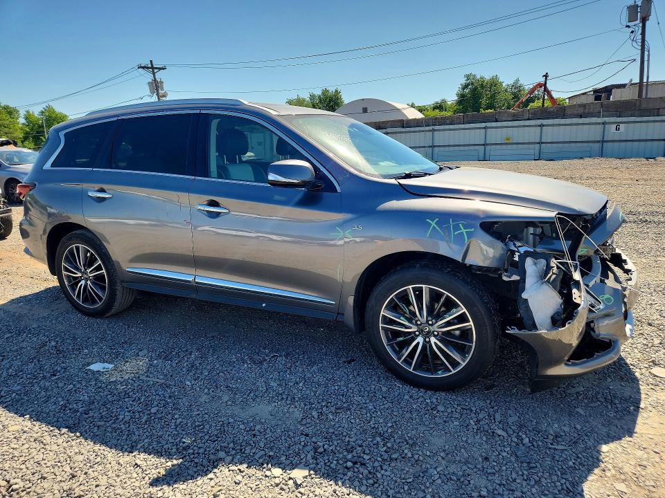 2020 Infiniti Qx60 VIN 5N1DL0MM2LC548747 COPART salvage auction — FRONT END, Nj - Cert Of Title-Salvage, sold $5,200 on 2026-07-31 (photo 4)