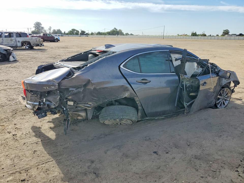 2019 Acura Tlx VIN 19UUB1F59KA000100 COPART salvage auction — ROLLOVER, Ca - Non-Repairable Vehicle Cert, sold $70 on 2026-08-03 (photo 3)