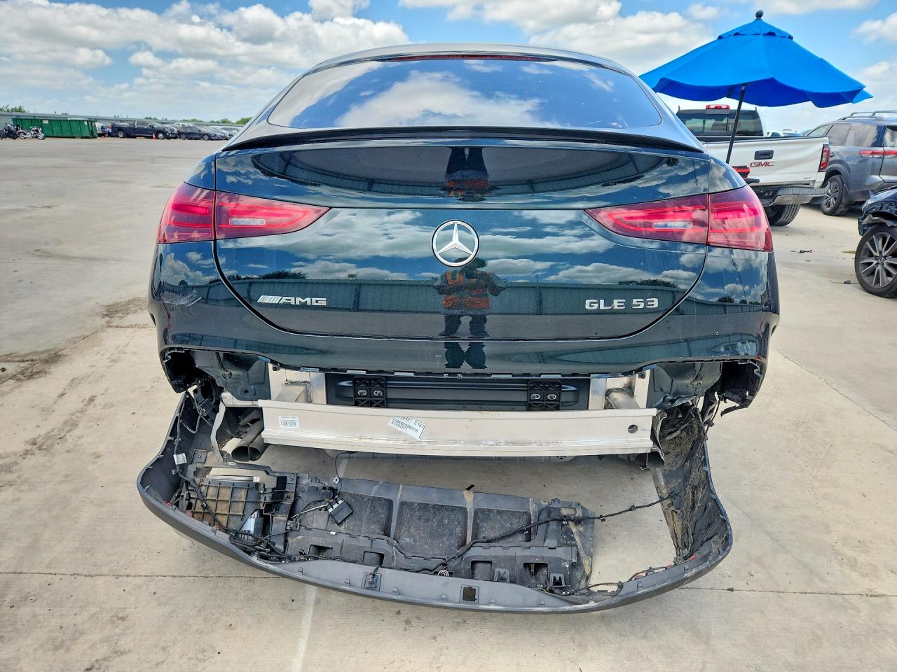 2024 Mercedes-Benz GLE-Class VIN 4JGFD6BB4RB264609 COPART salvage auction — Rear End, TX - SALVAGE VEHICLE TITLE, sold $53,500 on 2026-07-02 (photo 6)