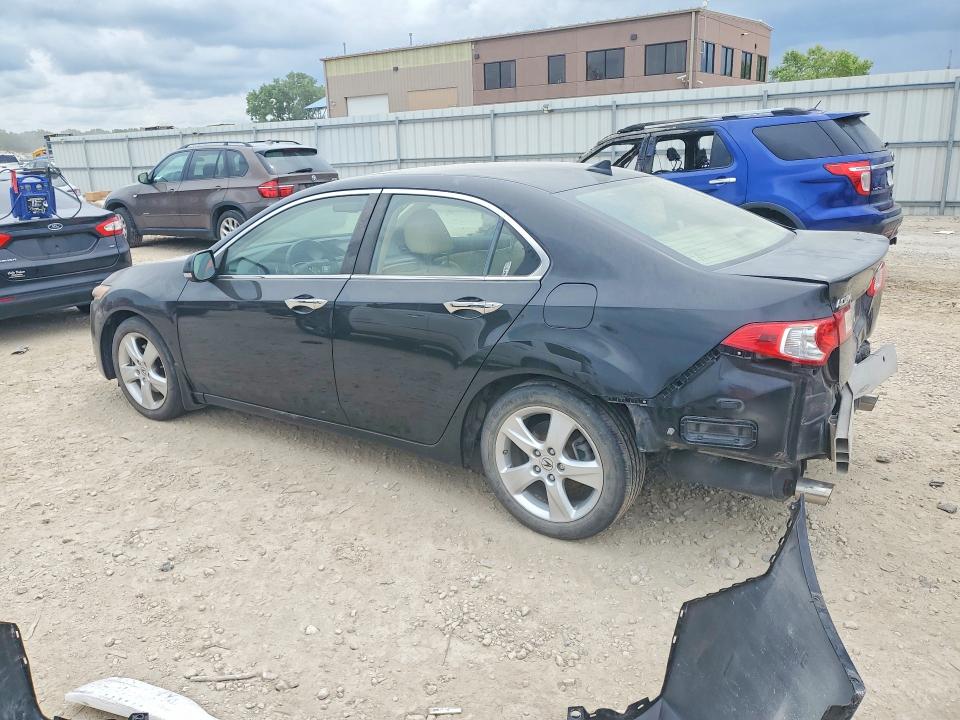 2010 Acura Tsx VIN JH4CU2F63AC010836 COPART salvage auction — REAR END, Ks - Cert Of Title-Salvage, sold $1,800 on 2026-07-21 (photo 2)