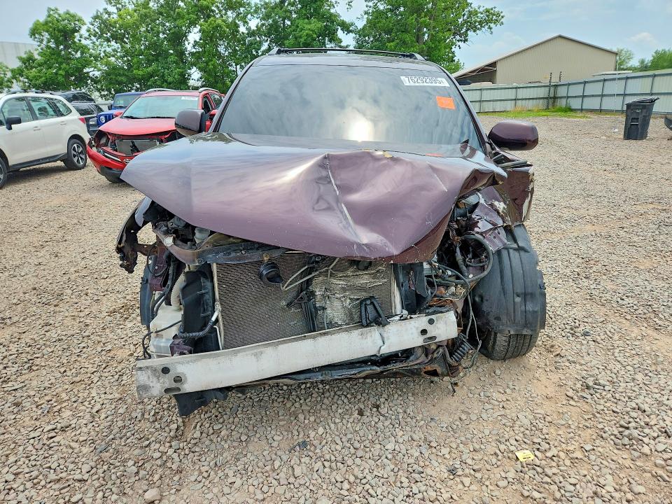 2012 Toyota Highlander VIN 5TDDK3EHXCS133507 COPART salvage auction — FRONT END, Ny - Mv-907A Salvage Certificate, sold $450 on 2026-07-13 (photo 5)