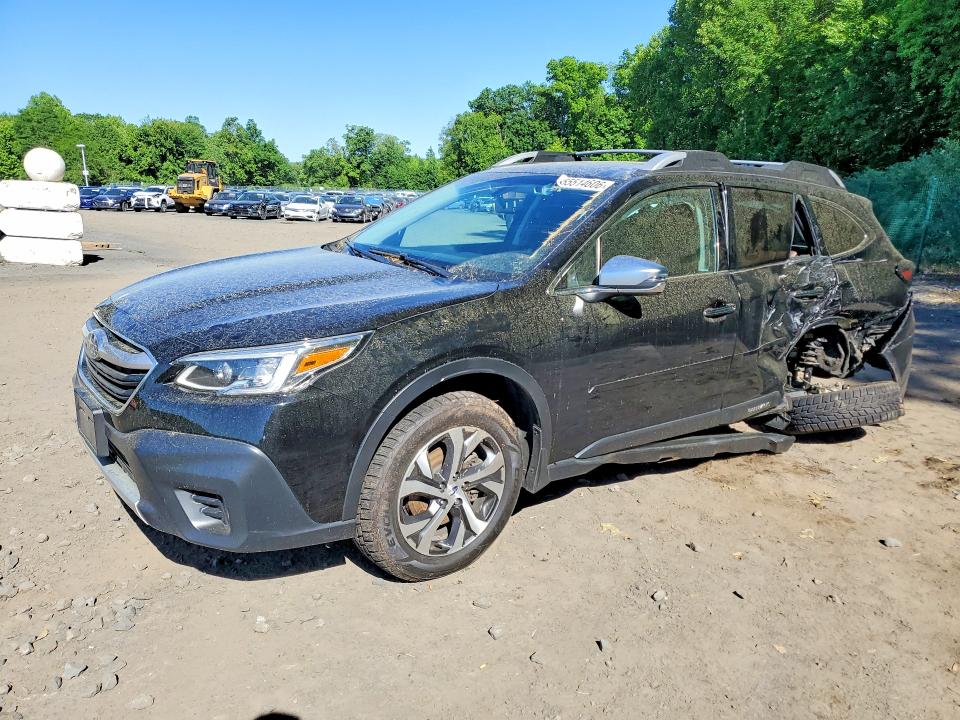 2021 Subaru Outback VIN 4S4BTAPC1M3137244 COPART salvage auction — SIDE, CT - CERT OF TITLE-SALVAGE, sold $4,550 on 2026-07-02 (photo 1)