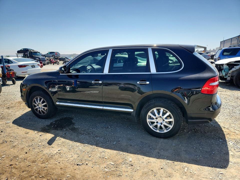 2009 Porsche Cayenne VIN WP1AA29P99LA12834 COPART salvage auction — FRONT END, Tx - Salvage Vehicle Title, sold $875 on 2026-07-21 (photo 2)