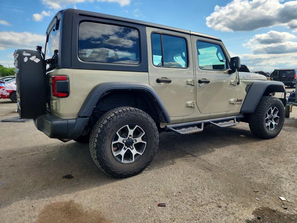 2022 Jeep Wrangler / VIN 1C4HJXFG6NW234127 COPART salvage auction — FRONT END, Pa - Certificate Of Salvage, sold $10,500 on 2026-07-28 (photo 3)