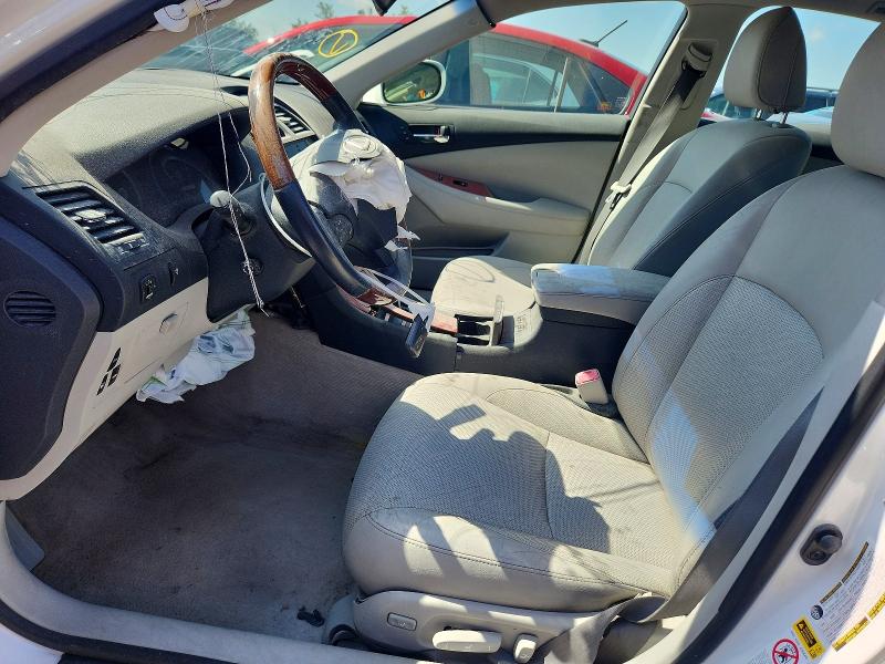 2008 Lexus Es 350 VIN JTHBJ46GX82248692 COPART salvage auction — FRONT END, IL - SALVAGE CERTIFICATE, sold $675 on 2026-07-29 (photo 7)