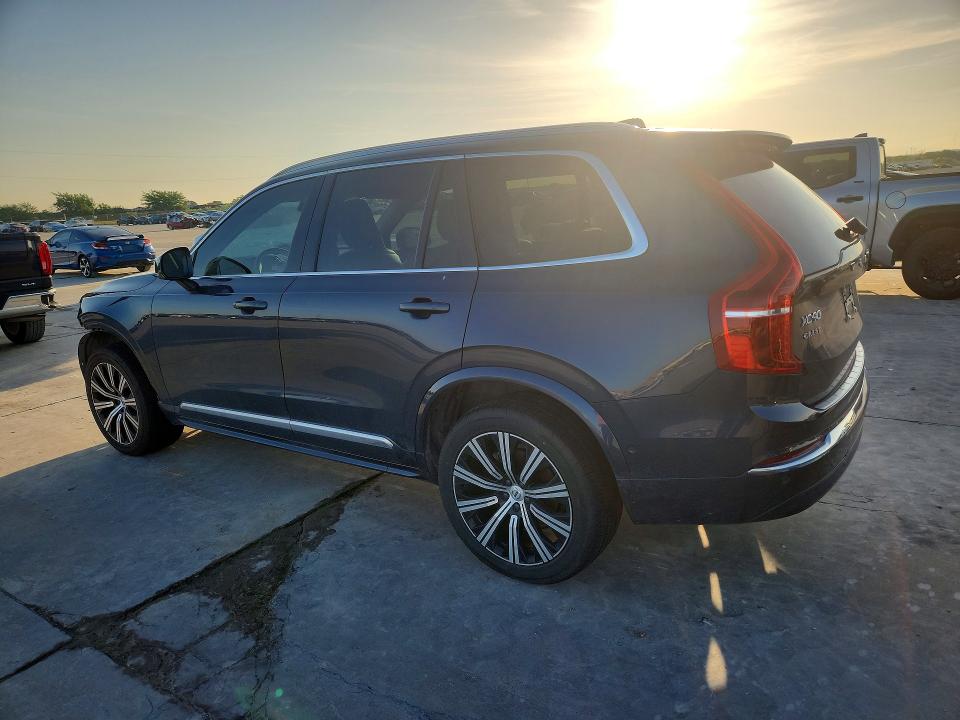 2023 Volvo Xc90 VIN YV40621N8P1936731 COPART salvage auction — FRONT END, TX - CERTIFICATE OF TITLE, sold $15,600 on 2026-08-06 (photo 2)