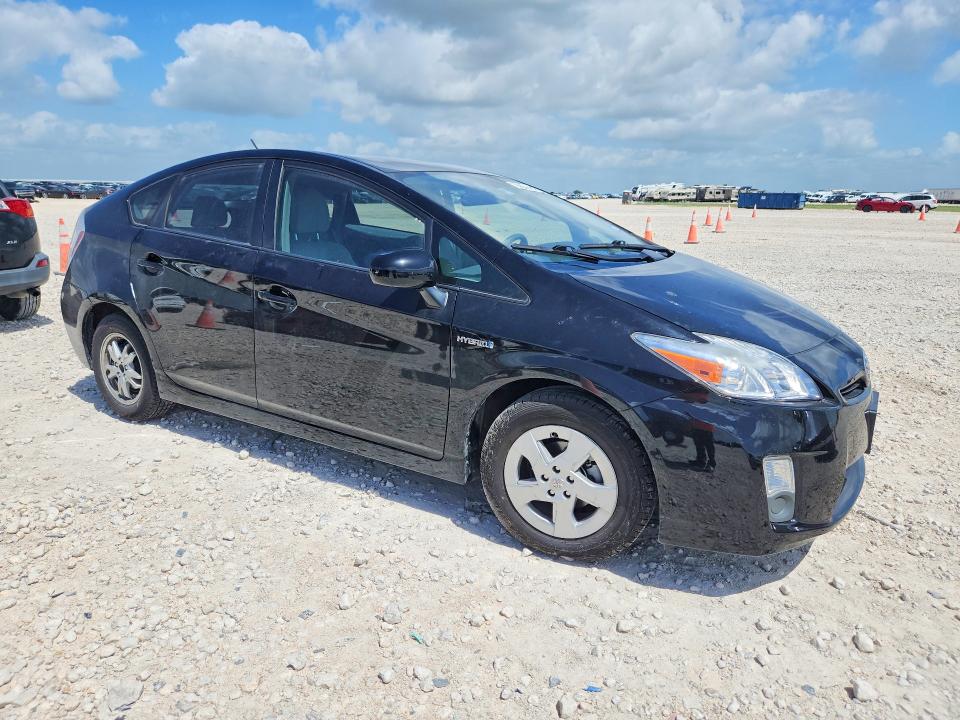 2010 Toyota Prius VIN JTDKN3DU1A1295131 COPART salvage auction — SIDE, TX - SALVAGE VEHICLE TITLE, sold $1,500 on 2026-07-16 (photo 4)