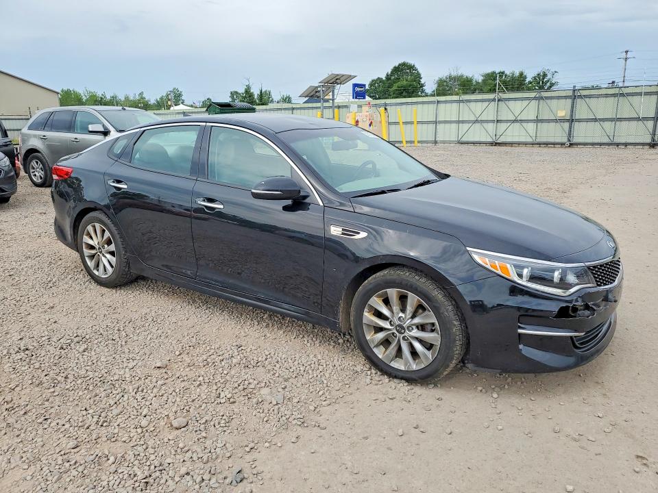 2016 Kia Optima VIN 5XXGU4L36GG067646 COPART salvage auction — FRONT END, Ny - Mv-907A Salvage Certificate, sold $1,200 on 2026-07-06 (photo 4)