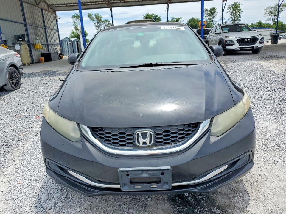 2013 Honda Civic VIN 19XFB2F56DE242470 COPART salvage auction — SIDE, FL - CERTIFICATE OF TITLE, sold $675 on 2026-07-02 (photo 5)