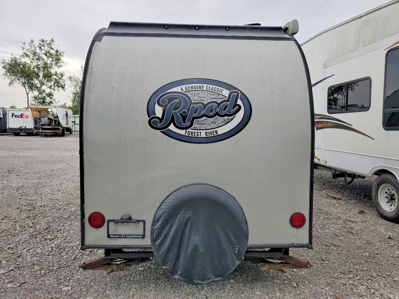 2019 Forester River VIN 4X4TRPT13KL021095 COPART salvage auction — Water/Flood, NY - MV907A-FLOOD SALVAGE, sold $2,550 on 2026-07-09 (photo 8)
