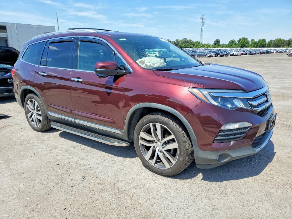2016 Honda VIN 5FNYF6H93GB109460 COPART salvage auction — FRONT END, Va - Cert Of Title - Salvage, sold $3,750 on 2026-07-29 (photo 4)