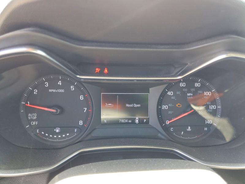 2021 Chevrolet Trailblazer VIN KL79MPS2XMB100651 COPART salvage auction — FRONT END, Ca - Salvage Certificate, sold $3,150 on 2026-07-09 (photo 9)