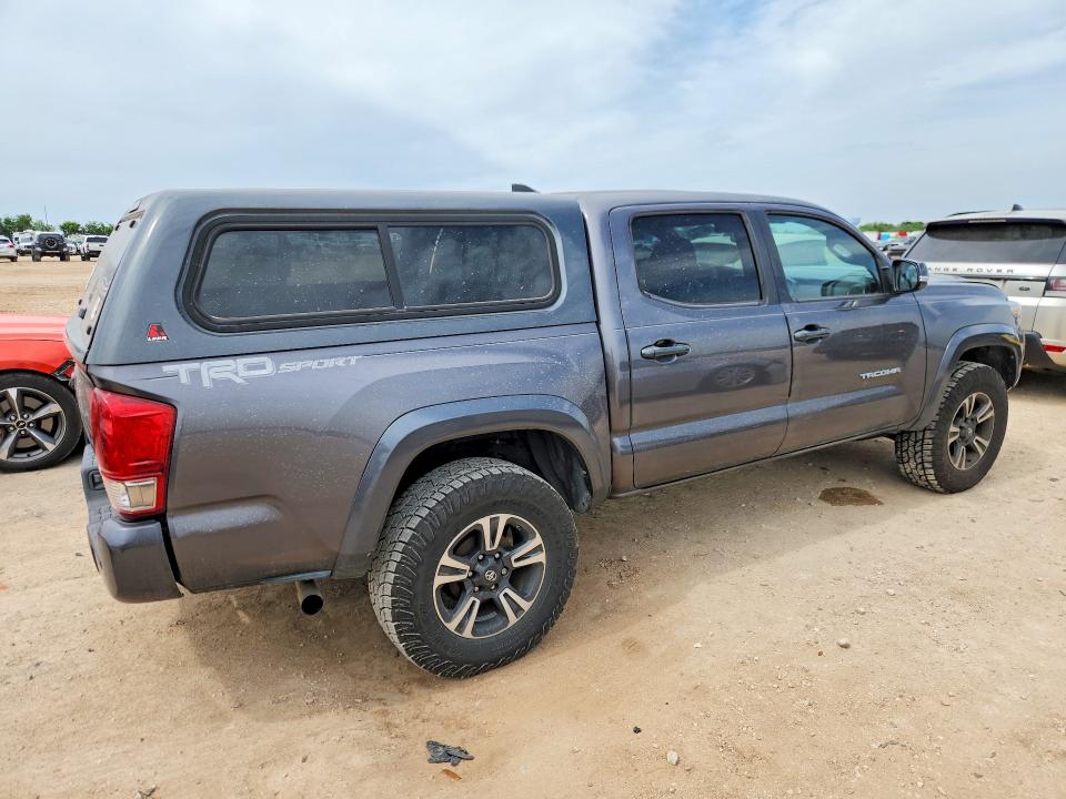 2017 Toyota Tacoma VIN 5TFAZ5CN4HX049347 COPART salvage auction — FRONT END, Tx - Salvage Vehicle Title, sold $11,200 on 2026-07-30 (photo 3)