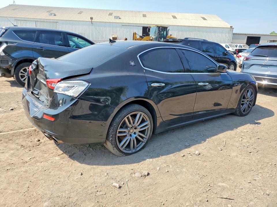 2014 Maserati Ghibli VIN ZAM57XSA1E1123254 COPART salvage auction — REAR END, Pa - Certificate Of Salvage, sold $2,850 on 2026-07-08 (photo 3)