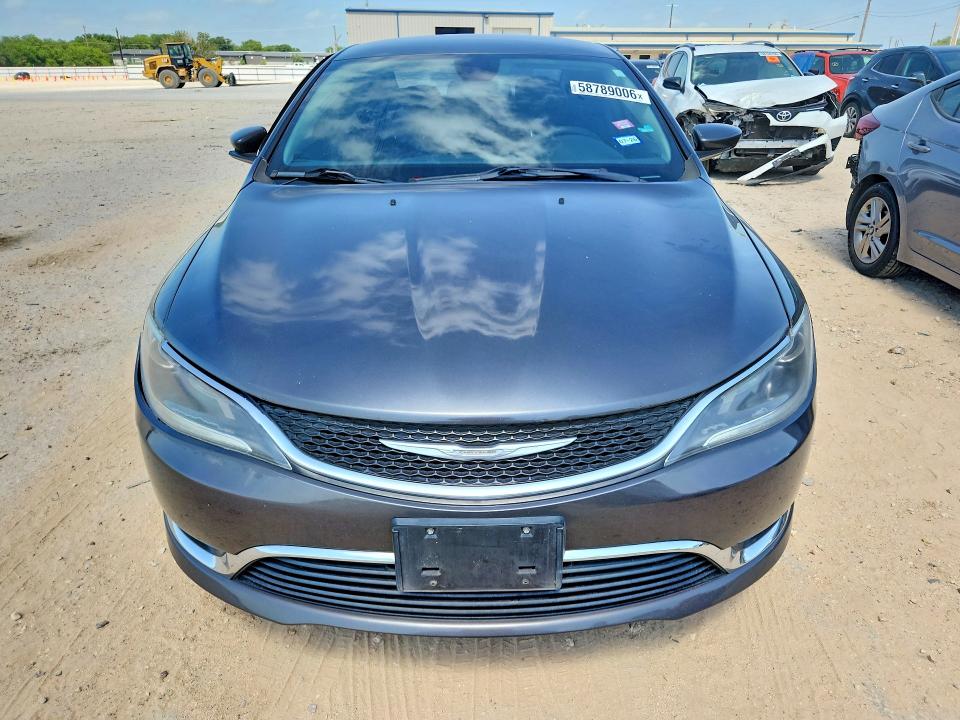 2015 Chrysler 200 VIN 1C3CCCAB4FN706524 COPART salvage auction — REAR END, Tx - Salvage Vehicle Title, sold $10 on 2026-07-30 (photo 5)