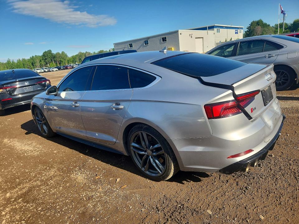 2018 Audi Rs5 VIN WAUC4CF53JA032956 COPART salvage auction — REAR END, On - Permit No Brand - Unfit, sold $9,300 on 2026-07-14 (photo 2)