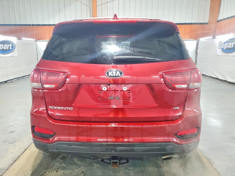 2019 Kia Sorento VIN 5XYPGDA59KG495176 COPART salvage auction — NORMAL WEAR, Ab - Bos - Active, sold $10,200 on 2026-07-22 (photo 6)
