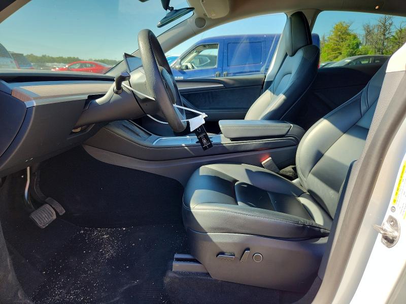2023 Tesla Model y VIN 7SAYGDEE8PA078922 COPART salvage auction — FRONT END, Ny - Mv-907A Salvage Certificate, sold $11,900 on 2026-07-08 (photo 7)