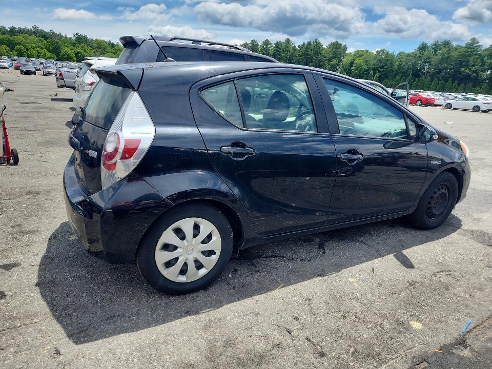 2014 Toyota Prius VIN JTDKDTB3XE1072623 COPART salvage auction — SIDE, RI - CERTIFICATE OF TITLE, sold $1,350 on 2026-07-02 (photo 3)